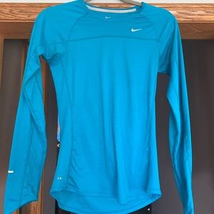 Nike long sleeve essential Dri Fit top